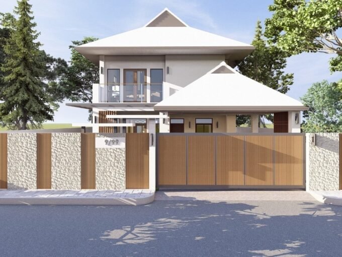 Double storey detached house with private pool